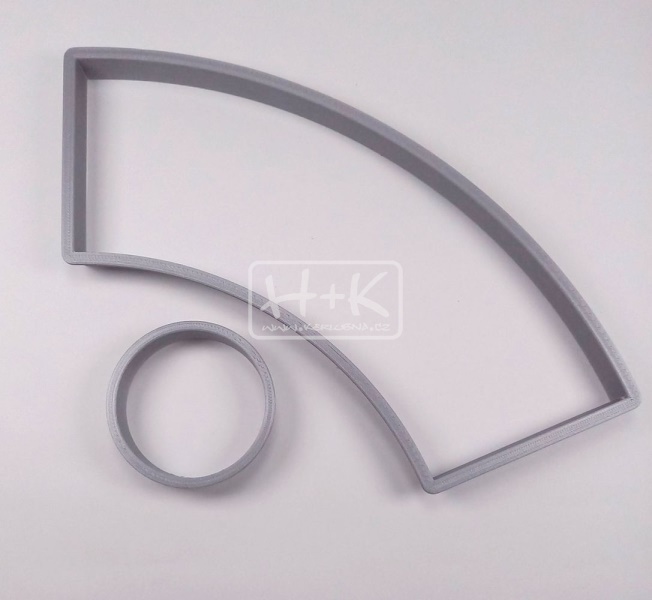 VykrajovátkaFORMA NA HRNEČEK/KVĚTINÁČEK  (1 ks => 2 ks) novinka