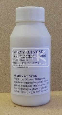 Vykrývací vosk na keramiku (1ks = 100ml)