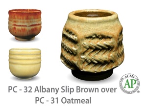 Glazura PC 32 albany slip brown (1ks = 500g) doprodej