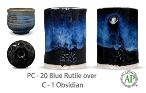 Glazura C 1 obsidian  (1ks = 472ml) novinka