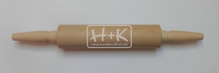 Váleček dřevěný otočný (1ks = 44cm) 