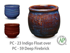 Glazura PC 23 indigo float (1ks = 500g) doprodej