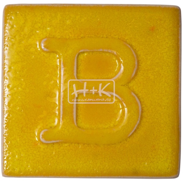 Glazura B 9596 ostře žlutá (1ks = 200ml)