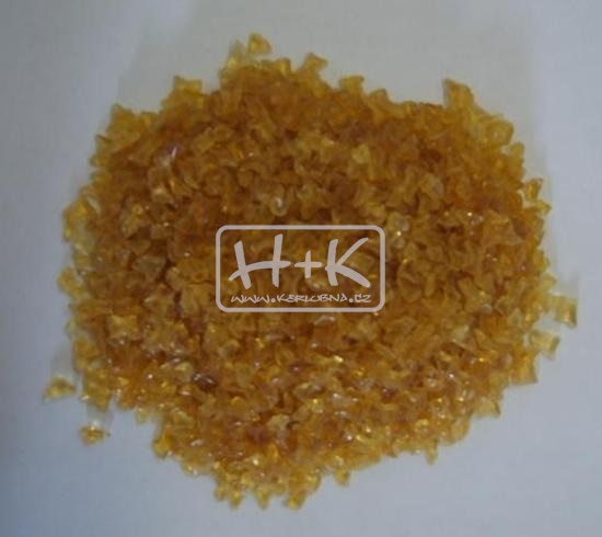 Nízkotavná skleněná drť medová (1ks= 500g)