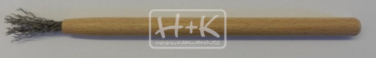 Dekorační drátěný štětec delší (1ks = 1ks) 