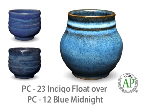 Glazura PC 23 indigo float (1ks = 472ml) novinka