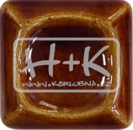 Glazura KGG 5 tmavě hnědá (1ks = 500g) 