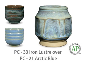 Glazura PC 33 iron lustre (1ks = 472ml) novinka