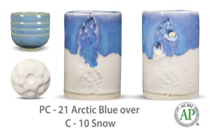 Glazura C 10 snow y (1ks = 472ml) novinka