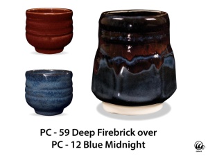 Glazura PC 59 deep firebrik (1ks = 472ml) novinka