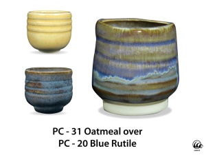 Glazura PC 20 blue rutile (1ks = 472ml) 