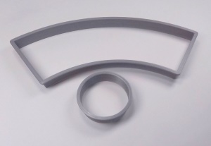 VykrajovátkaFORMA NA HRNEČEK/KVĚTINÁČEK  (1 ks => 2 ks) novinka