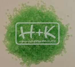 Nízkotavná skleněná drť jarní zelená (1ks= 500g) 