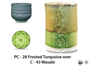 Glazura C 43 wasabi (1ks = 472ml) novinka