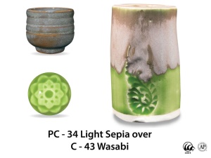 Glazura C 43 wasabi (1ks = 472ml) novinka