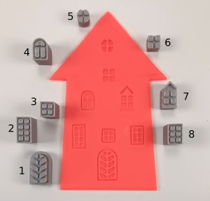 Razidla SADA OKNA č.1 (1 ks => 5 ks) novinka