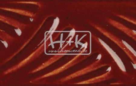 Glazura PC 59 deep firebrik (1ks = 472ml) novinka
