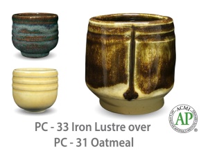 Glazura PC 33 iron lustre (1ks = 472ml) novinka