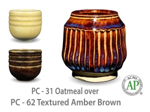 Glazura PC 62  textured amber (1ks = 472ml) novinka