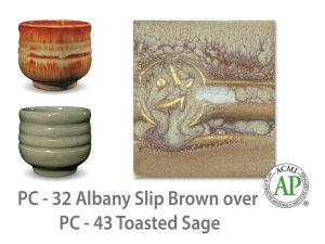 Glazura PC 32 albany slip brown (1ks = 500g) doprodej